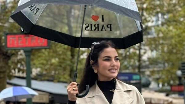 بالأحمر اللافت.. درة تخطف الأنظار في أحدث ظهور