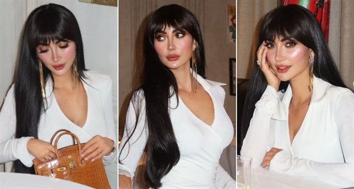 #شرطة_الموضة: نور الغندور بفستان ضيق يظهر رشاقتها وحقيبة من Hermes سعرها 5 مليون جنيه